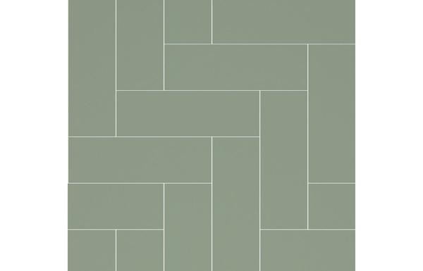 Fibo Urban - Olive Green (Straight Herringbone) - Single